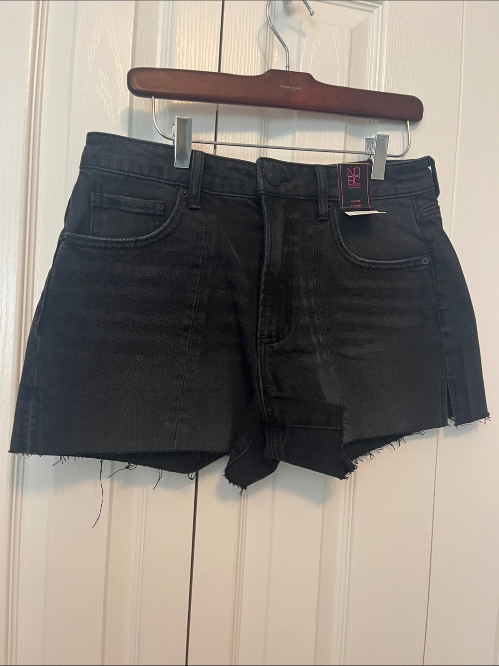 NWT no boundaries black jean shorts. 3” inseam. Size 11